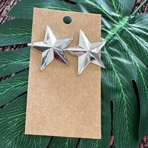 BOGO FREE SILVER STAR EARRINGS